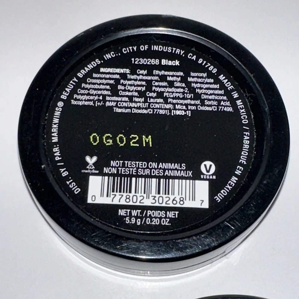Wet n Wild Fantasy Makers Paint Pot 4pc Set Black White Red Iridescent Makeup